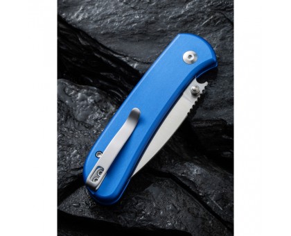 Ніж складаний Civivi Qubit Bright Blue Aluminum C22030E-3