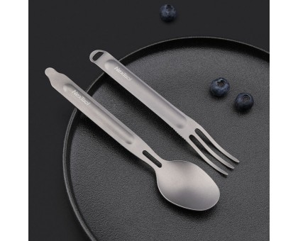 Столовий прилад NexTool Outdoor Spoon Fork NE0124