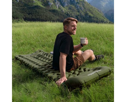 Naturehike Матрац подвійний 65мм: Помпа для кемпінгу та комфорту