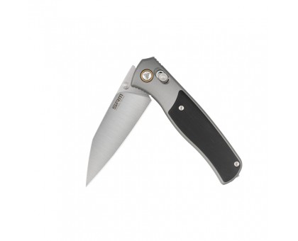 Ніж складаний SRM Medal 259L-AK чорно-сірий: якість від SRM.