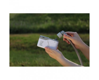 Портативний душ Flextail Max Shower білий: насос на акумуляторі