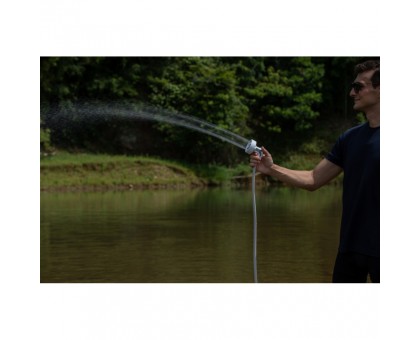 Портативний душ Flextail Max Shower білий: насос на акумуляторі