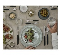 Набір кухонний Victorinox Swiss Modern Table Set 24шт з чорн. ручкою (6 ножів tomato, 6 вилок, 6 ложок, 6 ложок)