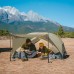 Надлегкий двомісний намет Naturehike Mongar 15D сірий для туризму