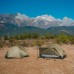Надлегкий двомісний намет Naturehike Mongar 15D сірий для туризму