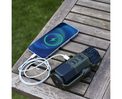 Flextail Evo Repel: Чорний Кемпінговий Фумігатор-Ліхтар-Powerbank