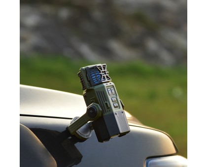 Flextail Evo Repel: Чорний Кемпінговий Фумігатор-Ліхтар-Powerbank