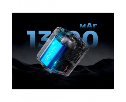 Flextail Evo Pump 3: Портативний повітряний насос 1000 л/хв, чорний Flextail Evo Pump 3: Портативний повітряний насос 1000 л/хв, чорний