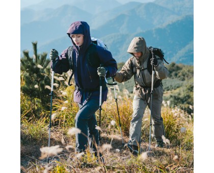 Легка трекінгова палиця Naturehike ST06 біла 3-секційна 60-120 см