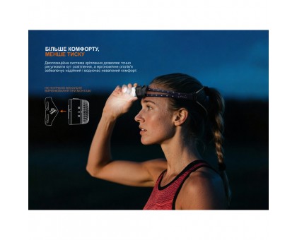 Ліхтар налобний Fenix HL17R чорний: надійність та яскравість.