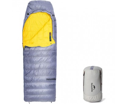 Спальник Naturehike CW700 M з натуральним пухом для тепла