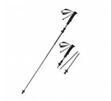 Трекінгова палиця Naturehike CNK2450DS013, 103-120 см, чорна