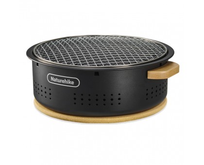 Настільна кругла піч Naturehike з решіткою та сковорідкою CNK2550CF010