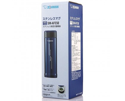 Термокухоль Zojirushi SM-AFE50AX 0.5 л, синій