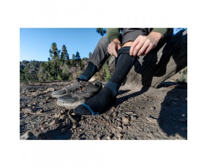 Dexshell Longlite Socks 2.0: Водонепроникні шкарпетки, блакитні смужки