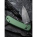 Civivi Qubit Green Aluminum: Преміум Складаний Ніж C22030E-DS1