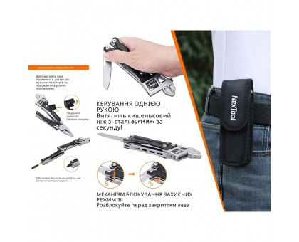 NexTool Wrench W4: Мультитул для всіх завдань NexTool Wrench W4: Мультитул для всіх завдань
