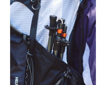 Надійна трекінгова палиця Naturehike CNK2450DS013 чорна 103-120 см