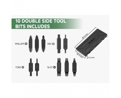Оригінальний набір біт NexTool для Flagship Captain та Pocket tool Оригінальний набір біт NexTool для Flagship Captain та Pocket tool
