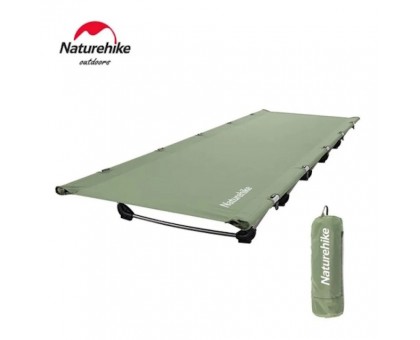 Ліжко складане Naturehike XJC05 NH20JJ001: Oxford/алюміній, зелене Ліжко складане Naturehike XJC05 NH20JJ001: Oxford/алюміній, зелене