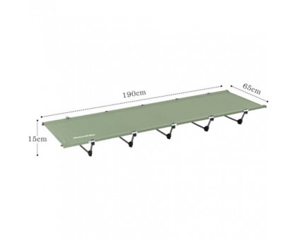 Ліжко складане Naturehike XJC05 NH20JJ001: Oxford/алюміній, зелене Ліжко складане Naturehike XJC05 NH20JJ001: Oxford/алюміній, зелене