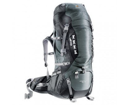 Рюкзак Deuter Aircontact PRO, 60 + 15 л, granite-black