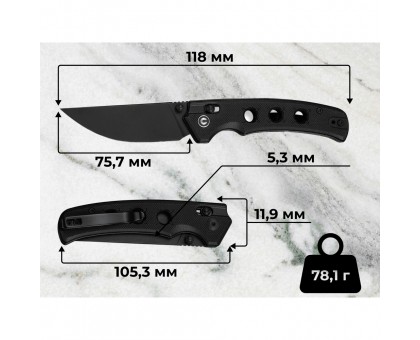 Ніж Civivi Noctis C24020С-1: Купити тактичний ніж Civivi (Китай) в Україні