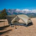 Надлегкий двомісний намет Naturehike Mongar 15D сірий для туризму