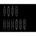 Оригінальний набір біт NexTool для Flagship Captain та Pocket tool