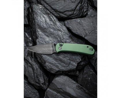 Civivi Qubit Green Aluminum: Преміум Складаний Ніж C22030E-DS1