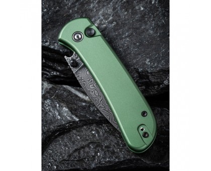 Civivi Qubit Green Aluminum: Преміум Складаний Ніж C22030E-DS1