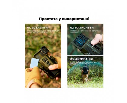 Flextail Evo Repel: Чорний Кемпінговий Фумігатор-Ліхтар-Powerbank