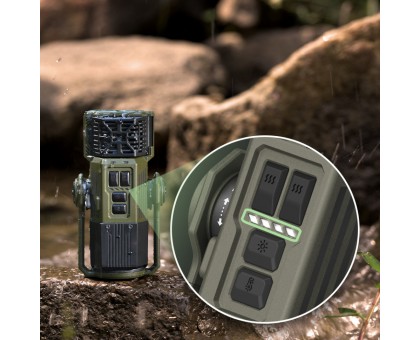 Flextail Evo Repel: Чорний Кемпінговий Фумігатор-Ліхтар-Powerbank