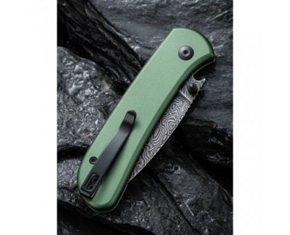 Civivi Qubit Green Aluminum: Преміум Складаний Ніж C22030E-DS1