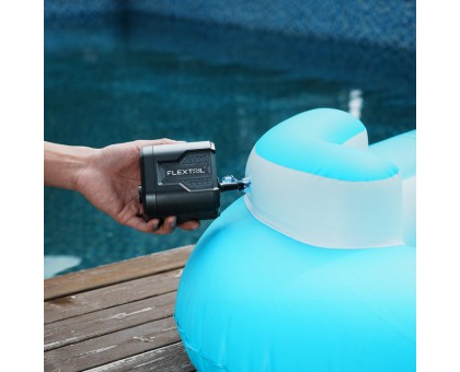 Flextail Evo Pump 3: Портативний повітряний насос 1000 л/хв, чорний Flextail Evo Pump 3: Портативний повітряний насос 1000 л/хв, чорний