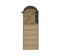 Спальник з капюшоном Naturehike Sunny Day PL02 U450 CNK2550WS028, (3,9°C), правий, коричнево-зелений