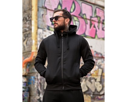 Теплий спортивний костюм Hammer Black – купити чоловічий комплект
