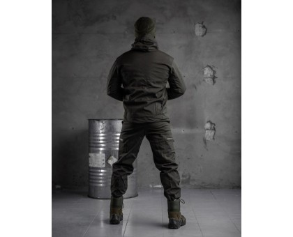 Тактичний костюм SoftShell Aura Olive: водонепроникний, дихаючий, легкий