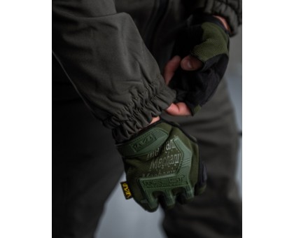 Тактичний костюм SoftShell Aura Olive: водонепроникний, дихаючий, легкий