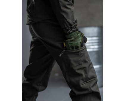 Тактичний костюм SoftShell Aura Olive: водонепроникний, дихаючий, легкий