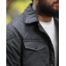 Куртка-сорочка Cutter Black утеплена Slimtex: чоловіча фланелева для осені
