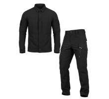 Тактичний костюм Oblivion Urban Black (літо, чорний)