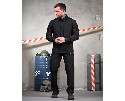 Тактичний костюм Oblivion Urban Black T800: Надійний та дихаючий