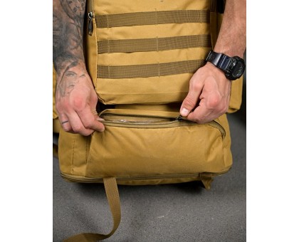 Рюкзак тактичний Baksik 50L Coyote: Готовий до будь-яких викликів