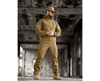 Тактичний костюм SoftShell Aura Coyote – Надійність для місії
