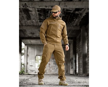 Тактичний костюм SoftShell Aura Coyote – Надійність для місії