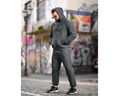 Теплий чоловічий спортивний костюм Ranger Grey: комфорт, стиль, тепло
