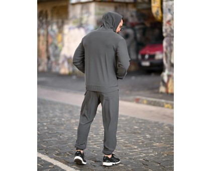 Теплий чоловічий спортивний костюм Ranger Grey: комфорт, стиль, тепло