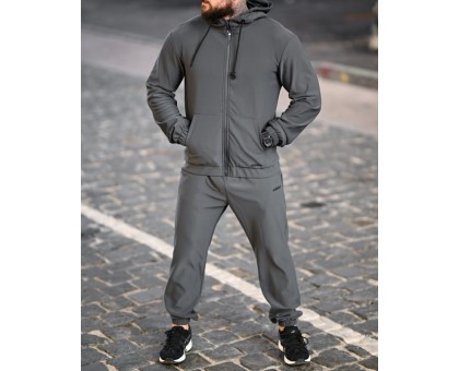 Теплий чоловічий спортивний костюм Ranger Grey: комфорт, стиль, тепло