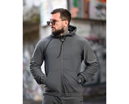 Теплий чоловічий спортивний костюм Ranger Grey: комфорт, стиль, тепло